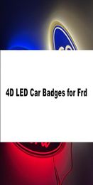 Badges LED 145x56mm, blanc, bleu, rouge, logo LED 4D, symboles d'emblème arrière, 4560979