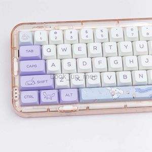 146 touches Laurel dog Keycap PBT Keycaps XDA Profile Dye Sublimation XDA Keycaps pour Mx Switch Gaming Mécanique Clavier Key Caps HKD230808