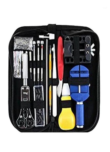 147 PCS Watch Repair Tool Kit Case Opender Link Spring Bar Remover Watch Kit Watch Watchmaker Tools For Rajustement Set Band13662711