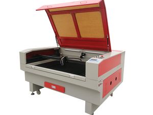 1490 100W CO2-laser gesneden machine.t-blad tafel gebruikt voor ABS, acryl, doek, leer en andere niet-metalen materialen