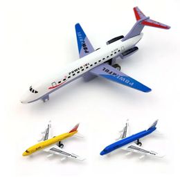 14 cm ALLIAGE PVC AIRPLANES CARTOON AIRLINES DICAST B747 A380 A340 Modèles d'avion Simulate Aircraft Flight For Kids Boys Gift 240510