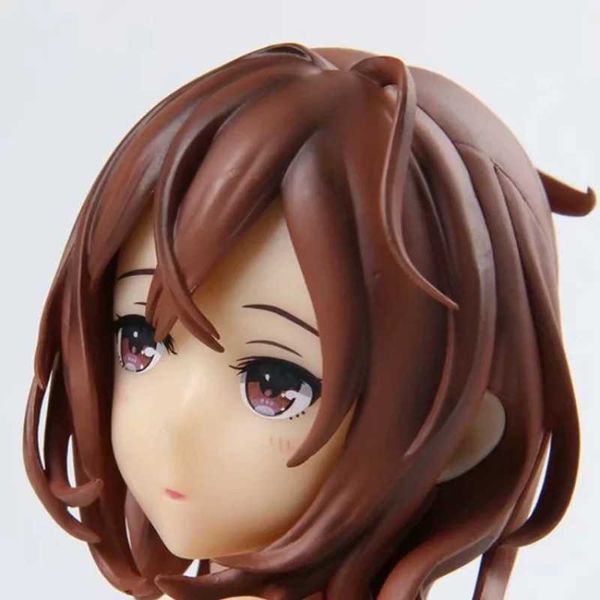 18 cm de anime japonés figura sexy buena mañana niña kigae de la mañana niña mano T240424