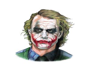 14 CM joker morden geest totem klassieke stijl auto laptop sticker CA20117809630