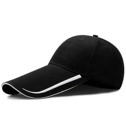 14 cm longue visière grande tête homme grande taille casual pointe chapeaux Cool pêche chapeau homme grande taille casquettes de Baseball 55-60 cm 60-65 cm 210331310G