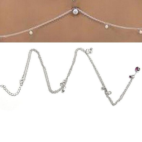 14G nombril anneau corps taille chaîne 316L acier chirurgical balancent nombril haltère bijoux pour femmes adolescentes