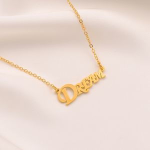 14k oro fino lleno de rodio sueño en corazón marco estrella acentos colgante Azaggi escritura palabra encanto mujeres joyería regalo