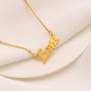 14K Fine Gold Planantice Infinity Symbole Love Filles Filles Pendentif Collier Charms Mom Student Coffret cadeau