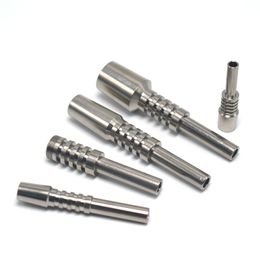 10 mm 14 mm 18 mm Hookahs Nagel Titanium Tip Tool Set Cap vrouwelijke gewrichtsnagels voor olieligingen Glass Bongs Waterpijpaccessoire