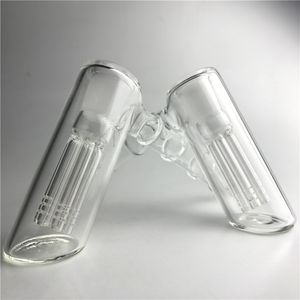 Glass Hammer Bong Water Pipes Hookah con 6 tubos de filtro Grueso Pyrex Clear Oil Rigs Mini Hand Pipe para fumar