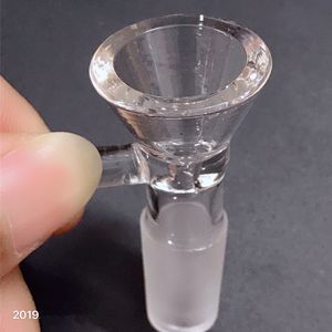 10mm 14mm 18mm Dry Herb Tobacco Bowl Pijpen Clear Glass Bowls voor Pyrex Bongs Water Pipe DAB RIG