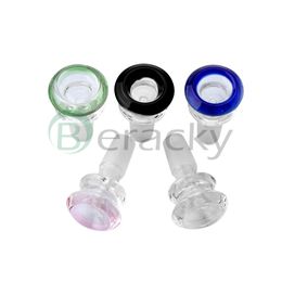 14mm 18mm Mâle Diamant Bol En Verre Coloré Verre Bong Bol Pièce Heady Bol En Verre Accessoires Pour Fumer Pour Dab Huile Rigs Tuyaux D'eau