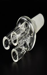 14 mm 18 mm masculin Joint Smoke Revolver Bowl 3arm Paster pour le narguilé bong9697629