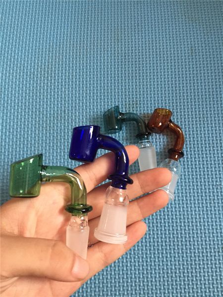 14mm/19mm clous en verre bol en verre mâle femelle Joint 90 degrés verre Club Banger clous bols en verre pour bangs