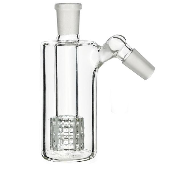 14mm19mm Conjunto de cenicero masculino Accesorios para fumar 45/90 grados Percoladores de agua de vidrio de borosilicato alto con tazón para Bong Smokeshops Suministros