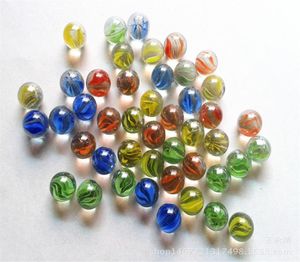 14 mm marbres en verre colorées pour enfants Balles de marbre Run Game Solitaire Toy Acs Vase remplissefish Tank Decor Home Decoras7609615