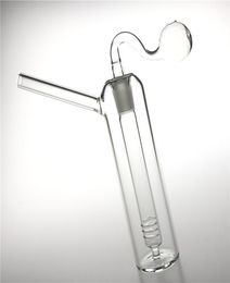Quemador de aceite de vidrio femenino de 14 mm Bong Pipa de agua para fumar pipa de agua con quemadores embriagadores Pyrex de 67 pulgadas de espesor para bongs de humo de viaje 5894119