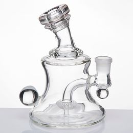 14mm Vrouw Glas Water Pijpen Glas Banger Hanger Nail Pyrex Oliereiljes Glazen Bong Dikke Recycler Olier Rig Bubbler Hookahs voor Roken 927