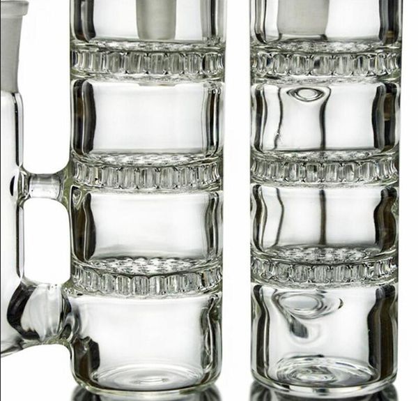 Cendrier en verre de 14mm, accessoires pour fumer, plates-formes Dab, peigne Bong percolateur, cendrier en verre de 18mm, collecteur de récupération d'huile