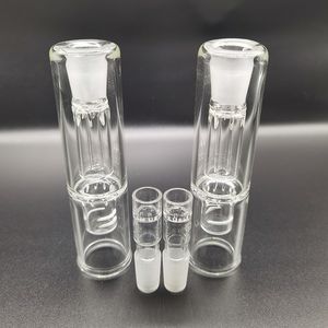 14mm Glazen Waterpijpen Water Waskolf Waterpijp Mondstuk Stem Met Adapter Voor Solo Air Droog Kruid Vaporizer Pen Hydrotube Bubblers