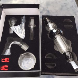 14mm gezamenlijke NC-kits 2.0 met mondstukstam Titanium Quartz Nail NC V2 Kit voor Wax Dry Herb DAB Rigs Roken