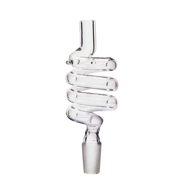 ADAPTATEUR WPA de tuyau d'eau en VERRE de tire-bouchon mâle de 14 mm pour les pointes Dynavap