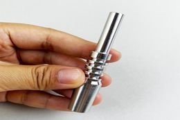 14mm Mannelijke Gezamenlijke Rvs Tips Nagels Pijpen Voor Nectar Collector Set SSN0056365403