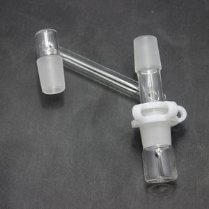 Fumar Dropdown Glass Adapter Reclaimer para Glass Bongs Water Pipe Viene con Keck Clip