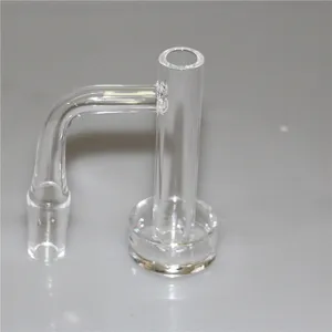 Blender à quartz de 14 mm ongle fumer avec un pilier en carburant en carburant en cartouche de godet profond.