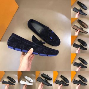 40 Modelo Los zapatos de diseño para hombres de cuero genuino Moccasines hechos a mano Moccasines zapatos de vestir para hombres Slip On Luxurious Diseño casual Mocasine Hombre Tamaño 38-46