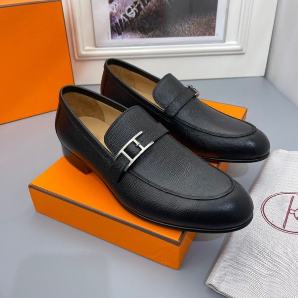 14Modelo Lujoso Doble Hebilla Estilo Monje Boda Vestido Negro Novio Mejores Hombres Zapatos Diseñador Hecho A Mano Zapatos de Cuero Genuino para Hombres