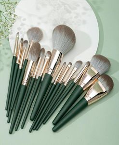 14pcs Makeup Brushes Set Cosmetic Powder Foundation Blush Highlight Feed Shadow Eyebrow Eyes Bleend Make Up Brush Brush Tool Kit5681228