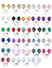 14PCSLOT 2020 Fashion Sequins Oreilles de souris Bande de bandes Coup-cou pavillon DIY FILLES ACCESSOIRES DES FEMMES DES FEMBRES DUBANG