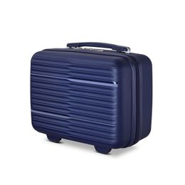 Mini valise à cosmétiques 14PP pouces, valise coréenne, sac de rangement, sac de lavage, petits sacs à bagages de voyage, fabricants