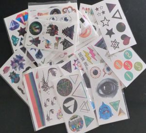 14STYLES 50PCS 73CM132CM TATTOOS TATOOS Autocollants pour l'art corporel PEINTURE IMPHERPORT DESIGNES4530881