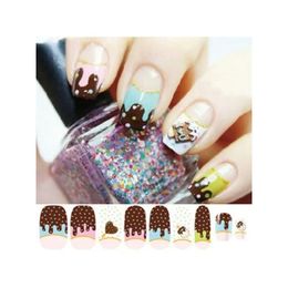 14 TIPS/HOJA RAPA DE NIPA VAN GOGH CONJUNTO DE ARTE DEL ALGO DE VAN GOGH DIY Beauty Manicure Decoration Tattoo de uñas