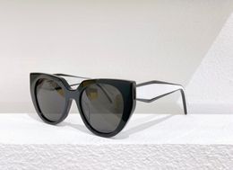 14w Bril alleen Zonnebril Cat Eye Sunnies Mode Zonnebril voor Vrouwen Occhiali da zool UV400 Bescherming Brillen Accessoires met doos