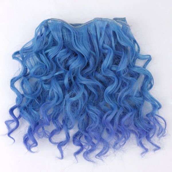 15 * 100 cm Extensions de cheveux bouclés à vis de haute qualité pour toutes les poupées Wigs de cheveux bricolage Résibilisations de chaleur accessoires de cheveux