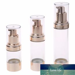 15/30 / 50 ml lege cosmetische airless fles plastic behandeling pomp reizen flessen opslag potfabriek prijs expert ontwerp kwaliteit nieuwste stijl originele status