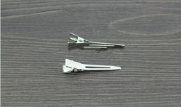 15 300 stks 45mm Single Prong Alligator Clips met Geen Tanden Boutique Haarspeldjes Haarspelden Voor DIY Haarboog Accessoire8235272