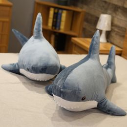 15-30 cm pluche haaienspeelgoed zacht gevuld speelboed dieren leeskussen voor verjaardagscadeaus kussenpop cadeau voor kinderen la591