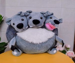 15 40 cm Squishable Cerberus Three Headed Dog Plush Stuffed Animal Toys Gloednieuw Oringal27163921091