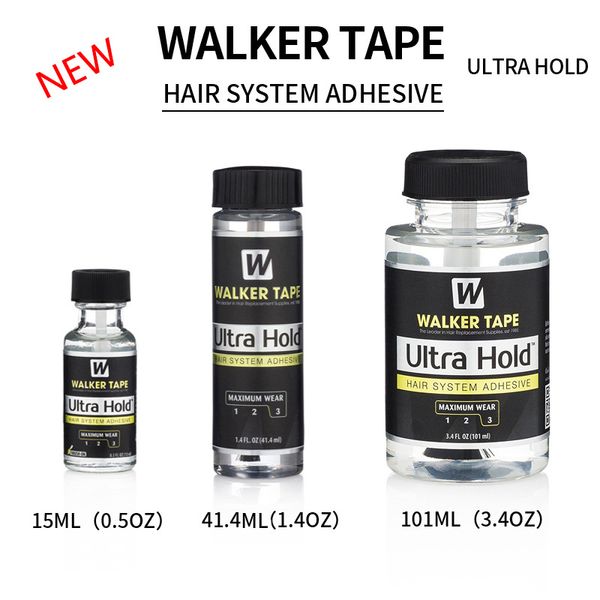 15/41.4 / 101 ml de la marque étanche à perruque en dentelle étanche Glue Ultra Hold Liquid Bond Système de cheveux Adhesive Walker Tape Glue Strong Hold 038