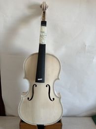 15,5 "Viola en modèle blanc MAGGINI Flamed Maple Back Spruce Top Hand fait K2988