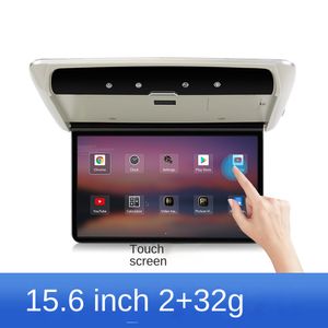 15,6-inch Universele auto tv-plafond Android Monitor met HDMI-ingang met touchscreen 2 32G