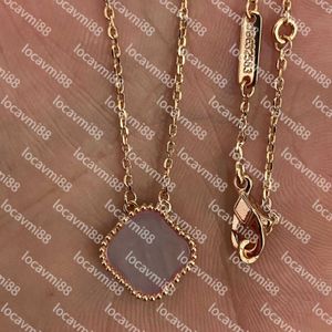 15 couleurs mode classique 4/trèfle à quatre feuilles pendentif à breloque colliers diamant chaîne jonc meilleur or 18 carats coquille d'agate nacre pour femmes filles cadeau de bijoux