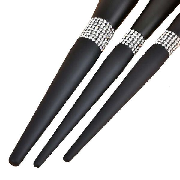 15 pinceaux et outils haut de gamme Dazzling Queen Matte Black de Biyouyi New Makeup Brush GG