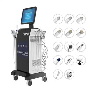 15 en 1 H2o2 eau oxygène Aqua Peel Microdermabrasion Machine oxygène Jet visage levage Hydro beauté peau Machine