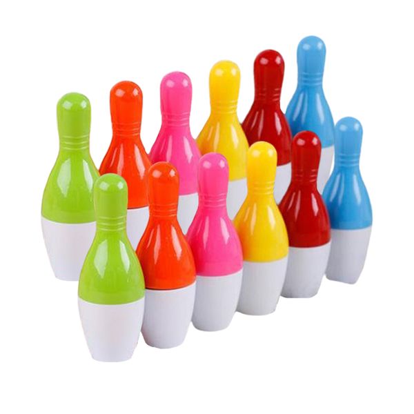 15 PCS BOWLING Ballpoint Point Black Fountain Pen Bowling Party Favors Gending Supplies pour les enfants Décorer les stylos à bille mignon