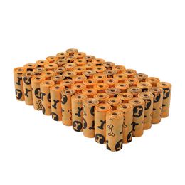 Sacs à excréments pour chiens, 15 rouleaux par rouleau, 23x33cm, sacs à excréments très épais, solides, biodégradables, garantis anti-fuite