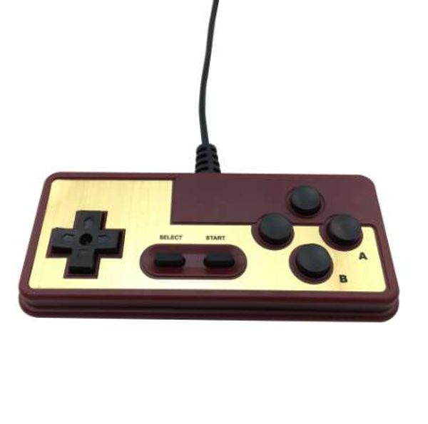 Controlador de juego clásico gamepad de cuatro botones de 15 pines para Nintendo para